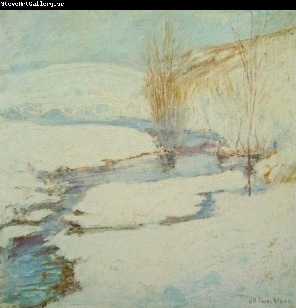 John Henry Twachtman Winter Landscape